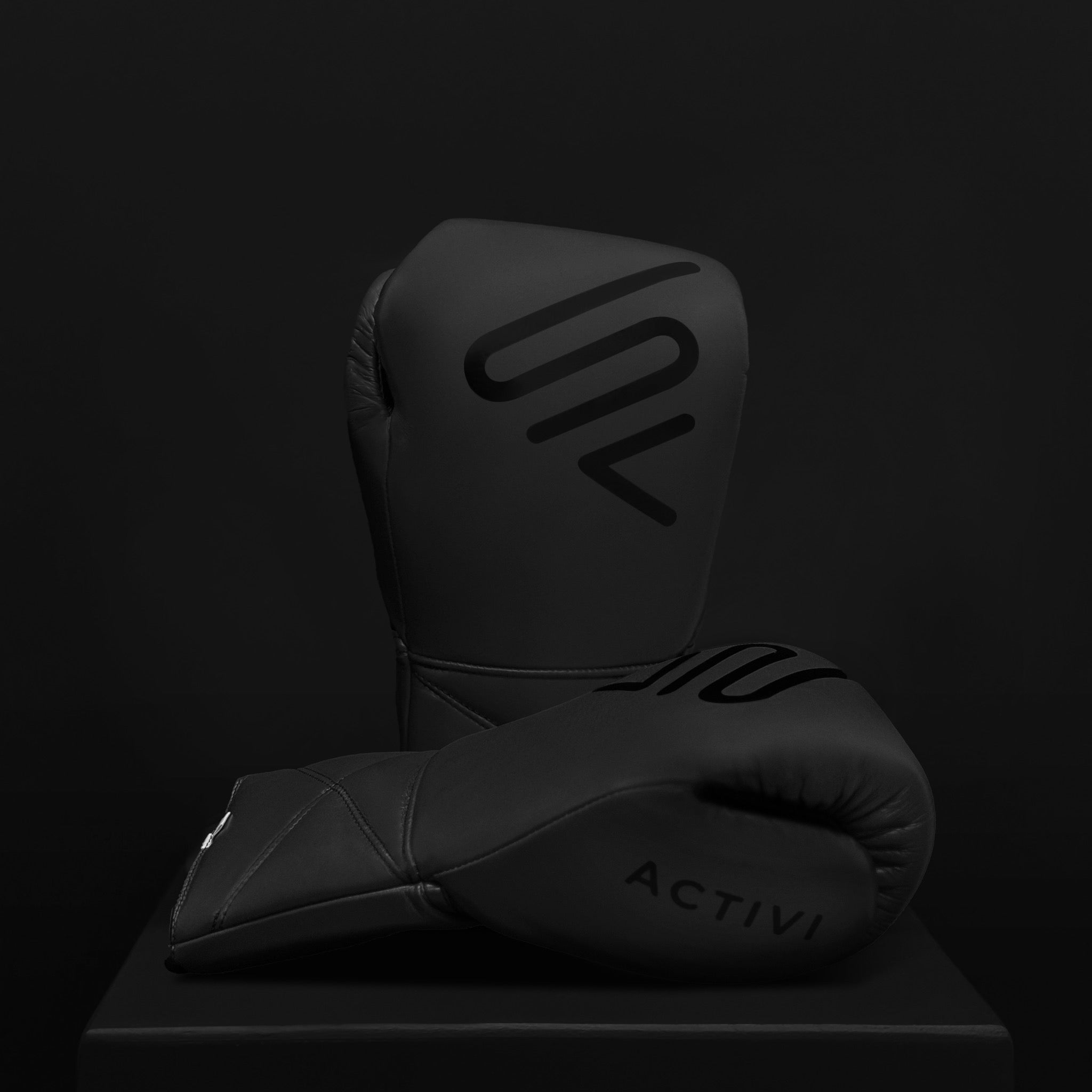 ACTIVI LX Boxing Sparring Gloves (Black)