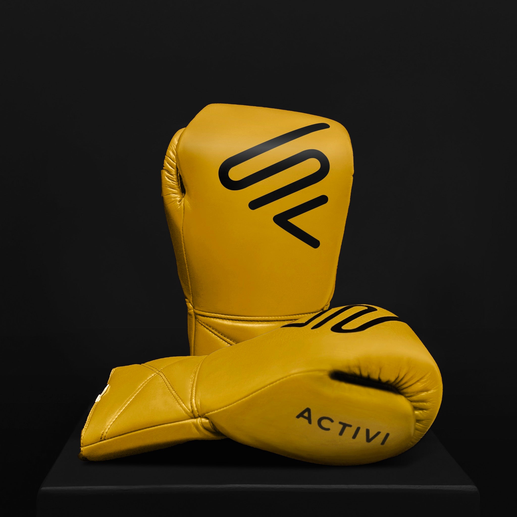 ACTIVI LX Boxing Sparring Gloves (Gold)