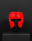 ACTIVI Open Face Headgear (Red)